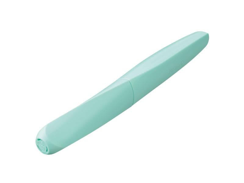 Pelikan Füllfederhalter Twist Medium (M), Mint/Türkis Fülli mit trendigem Design