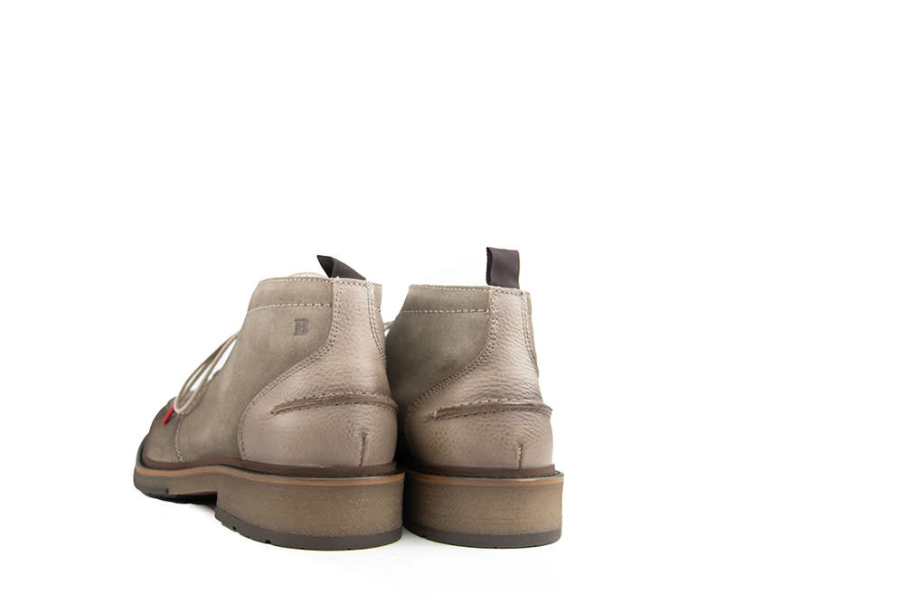Berkelmans Veterboot Nijvel Taupe Suède