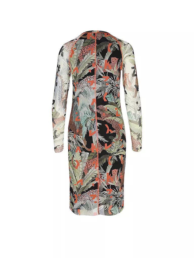 MARC CAIN Midikleid  orange