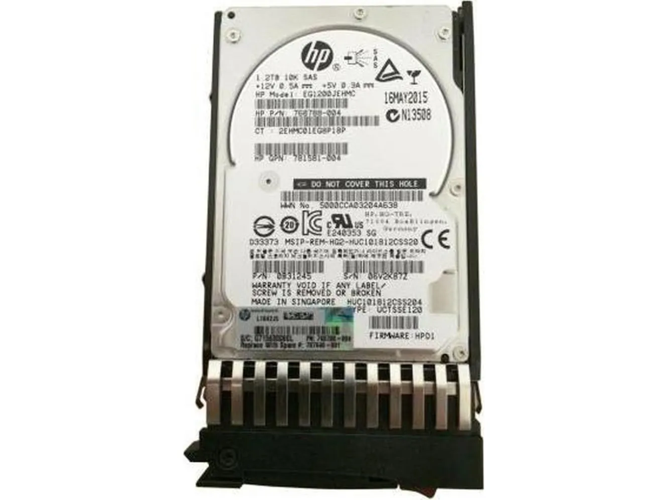 HPE Enterprise - Harddisk - 1.2 TB - hot-swap - 2.5