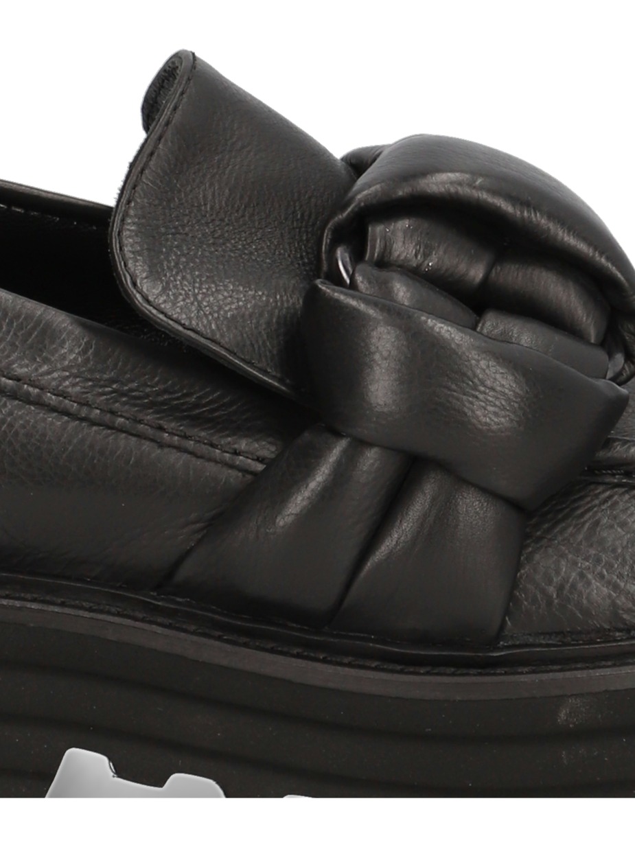 Glattleder Slipper klassisch