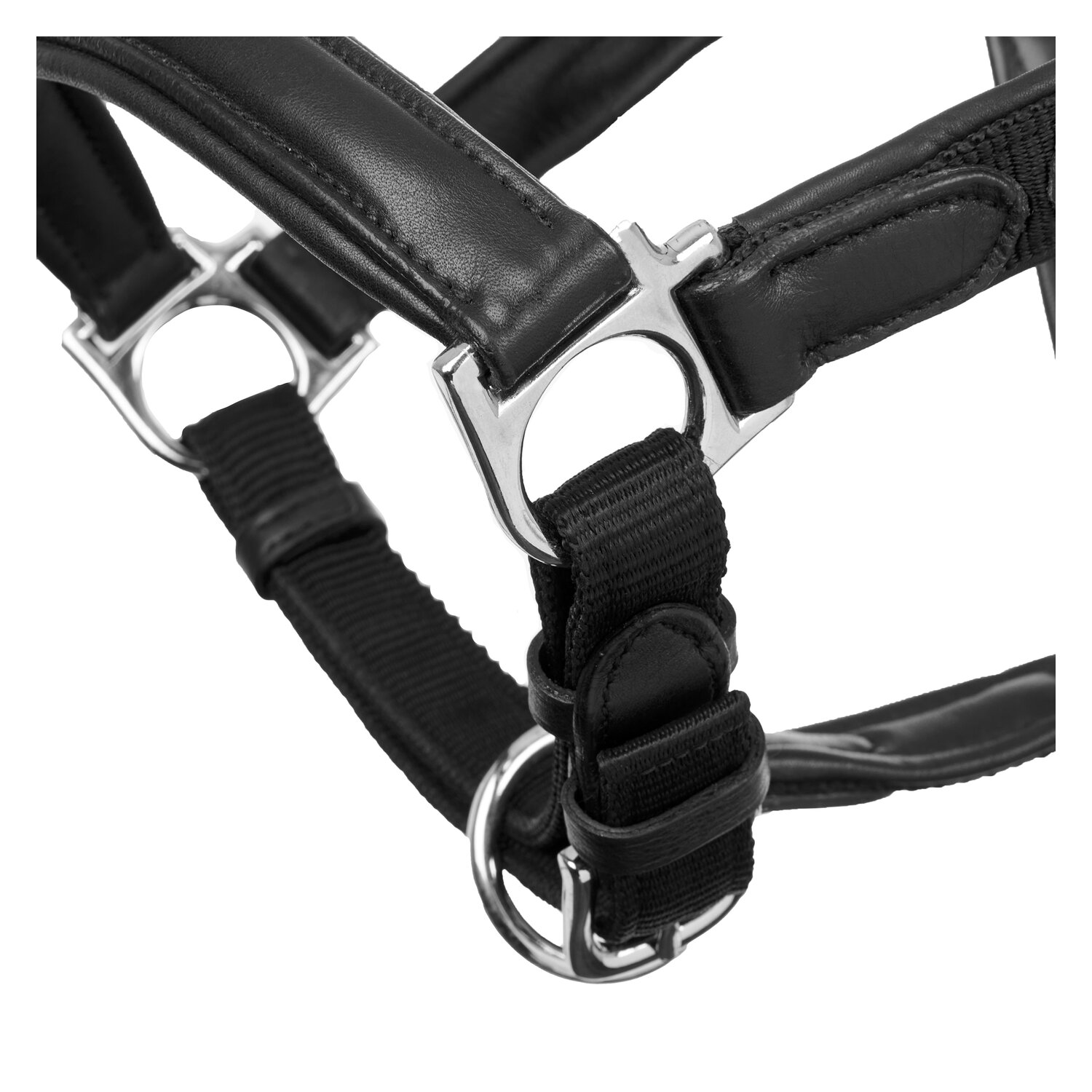 LeMieux Core Lederhalfter Capella  - black - Warmblut