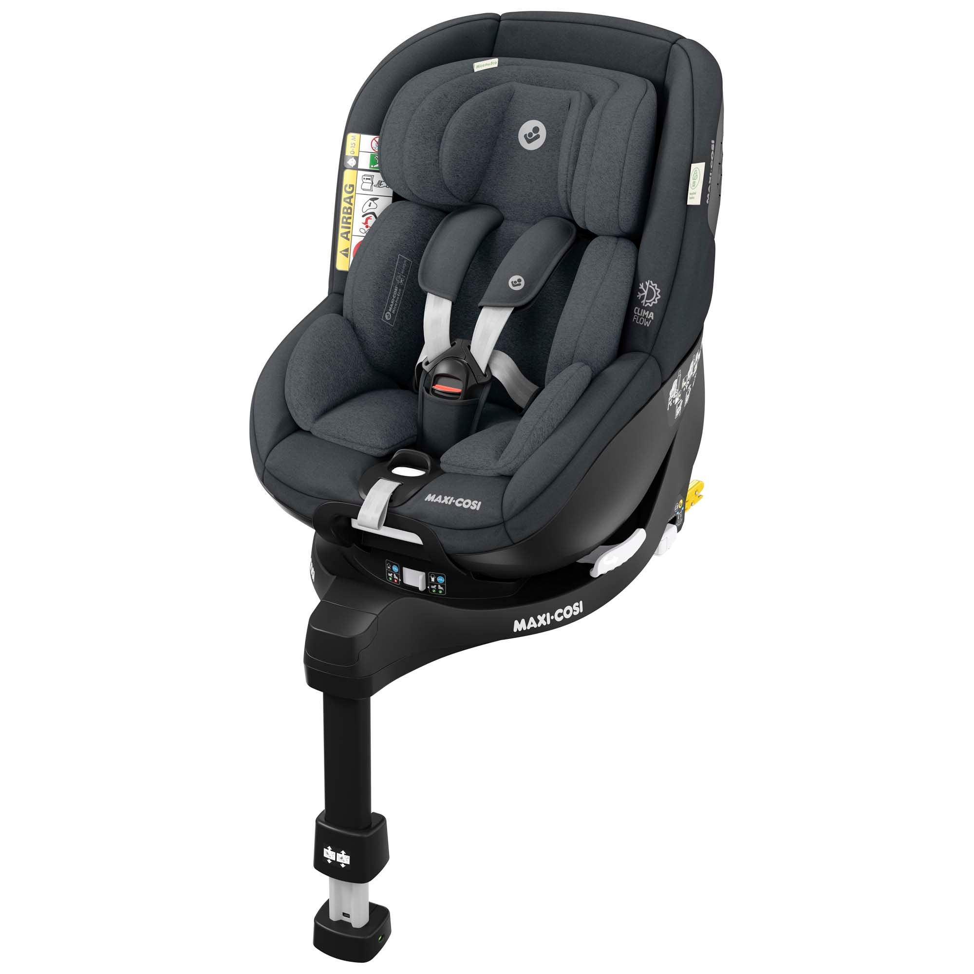 Maxi-Cosi Mica Pro Eco i-Size grijs - isofix autostoelen - Prénatal