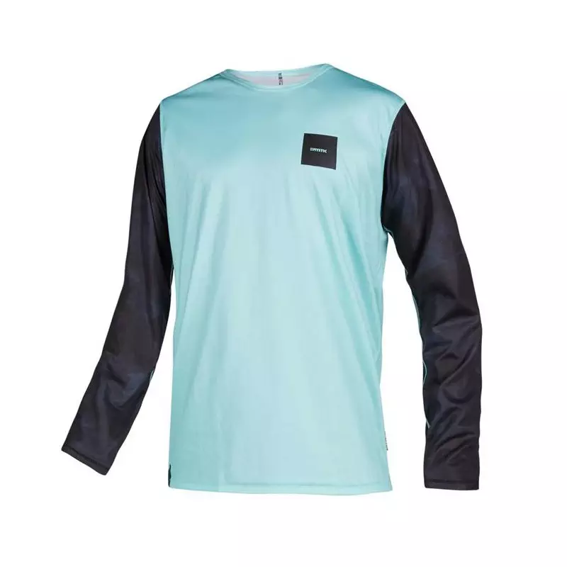 Tshirt Lycra MYSTIC Majestic manche longue Quickdry - Black/Mint