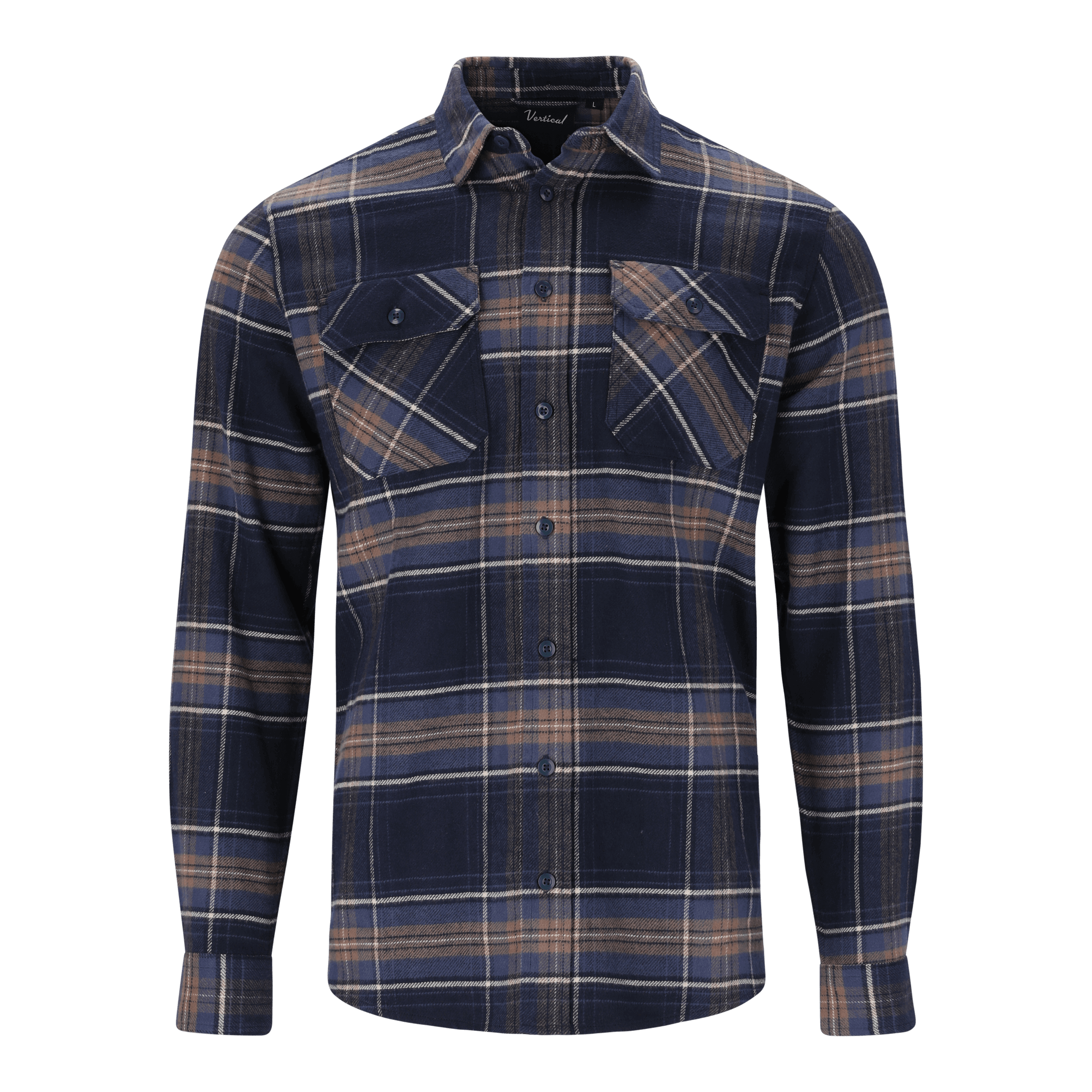 Vertical Jambam M Flannel Shirt - Fritid og bomull