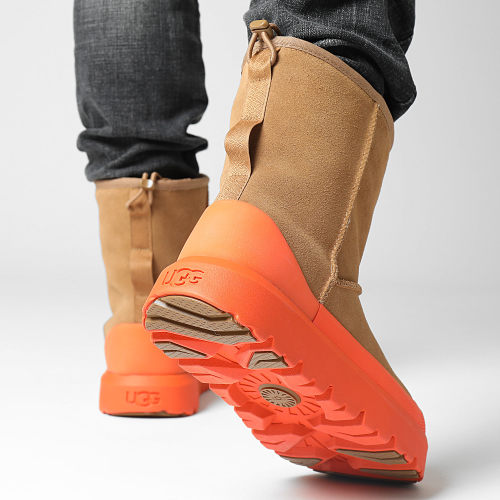 Bottes Classic Short Weather Hybrid 1143992 Chestnut Orange