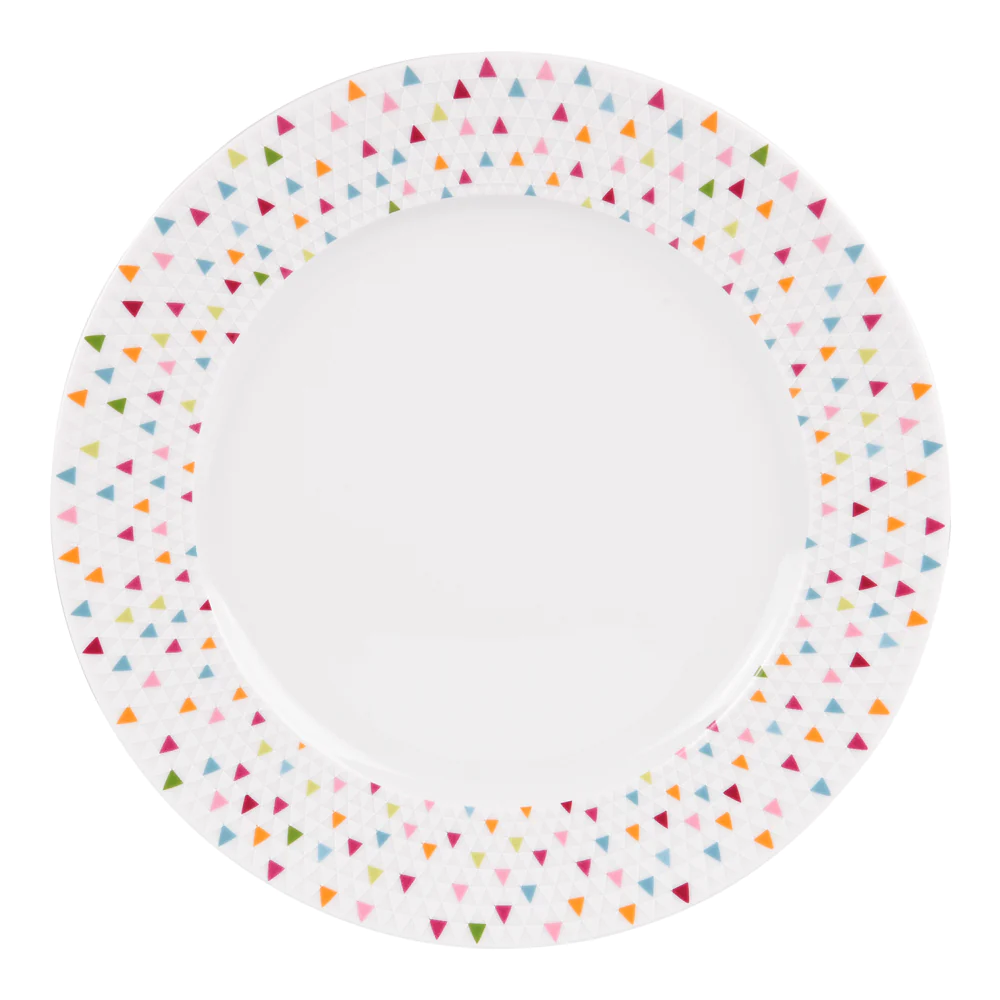 Assiette plate Manaos 27 cm (lot de 6) Table passion