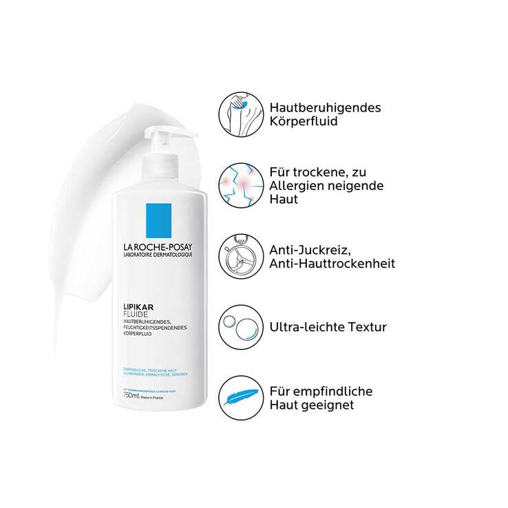 La Roche Posay Lipikar Fluide, 750 ml