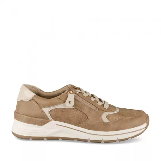 Baskets TAUPE RELIFE