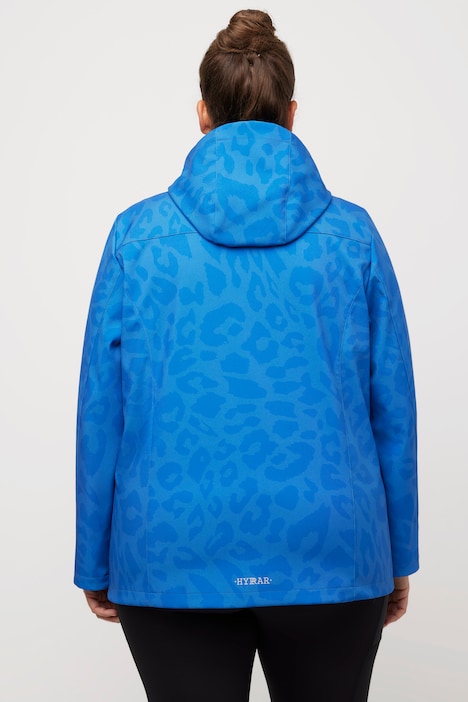 HYPRAR Softshelljacke, Leomuster, wasserabweisend