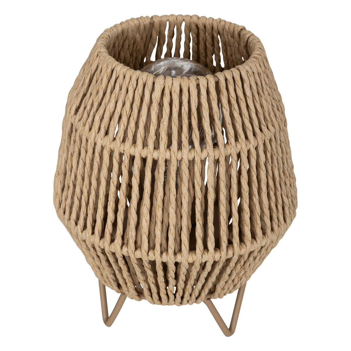 LAMPE PAPIER ODA NATUREL H.17CM