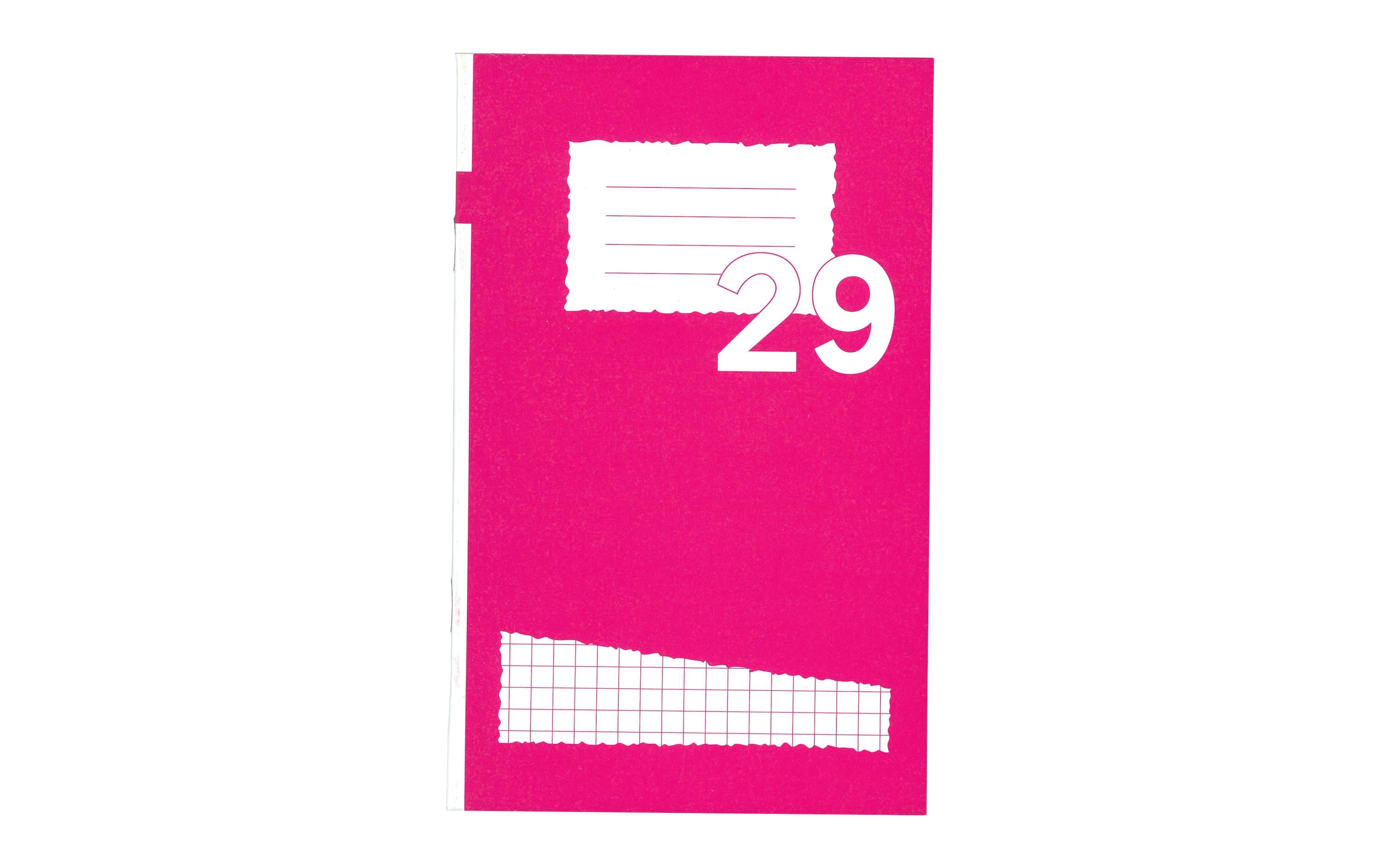 Schulheft FSC 14 x 20 cm, Kariert, Rot, 10 StückVocabulaire im Format E6