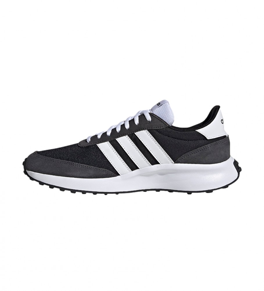 Tênis adidas Run 70s de couro preto