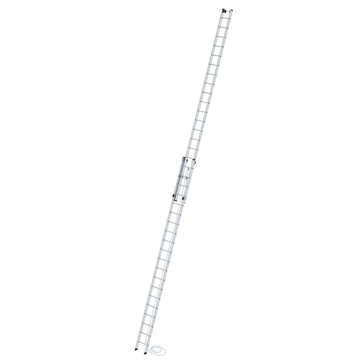 PROREGAL 2-delige touwladder zonder dwarsbalk 2 x 20 sporten