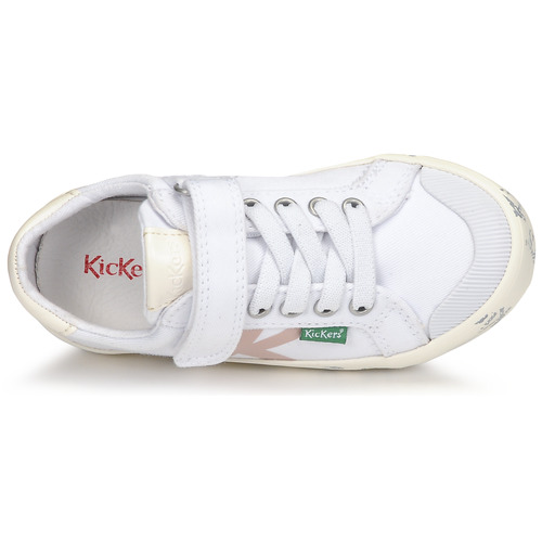Kickers - GODY - Blanc / Rose