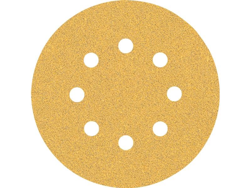Bosch Professional Schleifpapier EXPERT C470, 125 mm, G 60, Schnelles Schleifen von Farbe und Holz