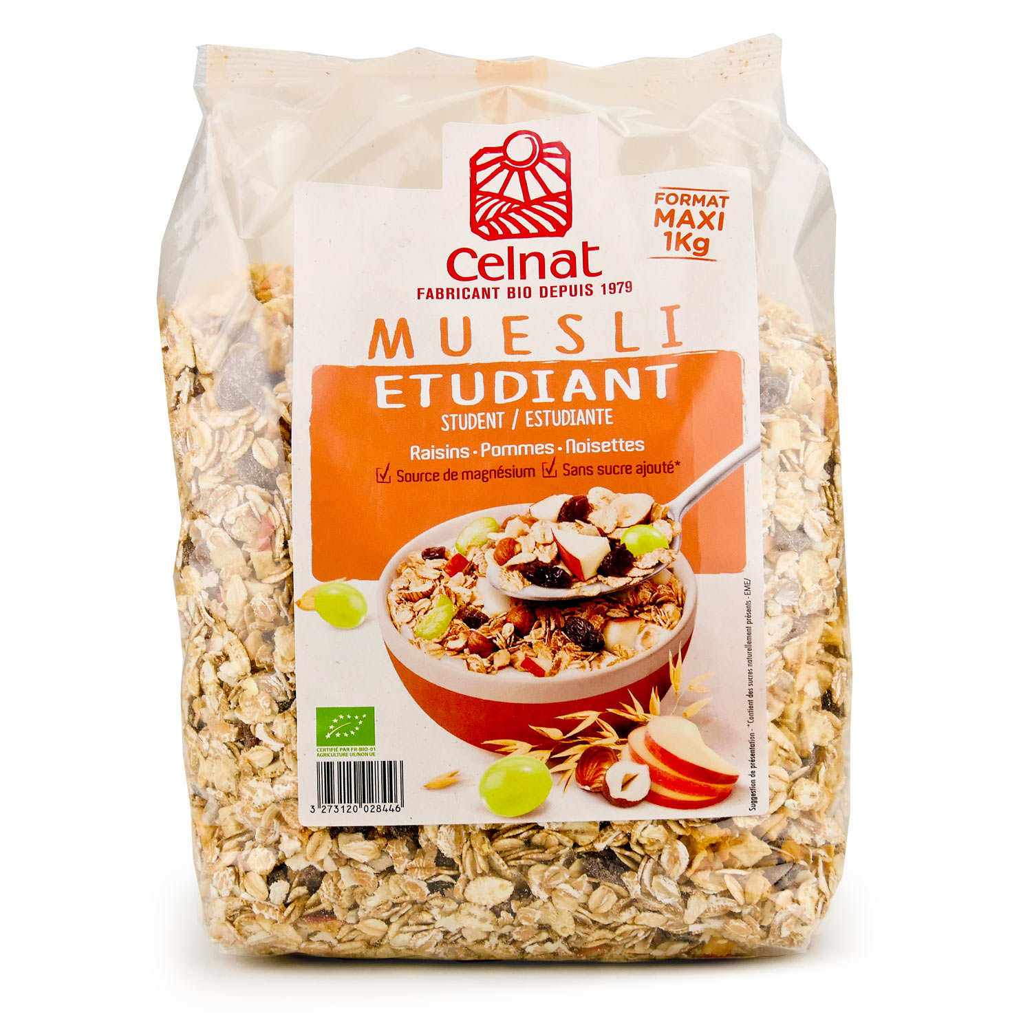 Muesli de l'étudiant bio