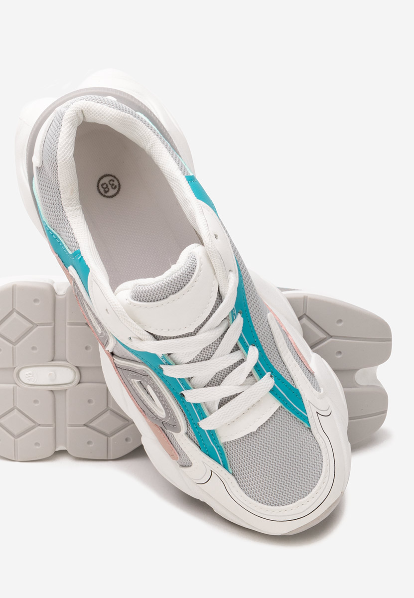 Baskets pour femme blancs Asora