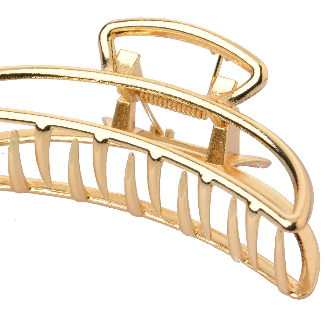 Haarklammer aus Metall gold