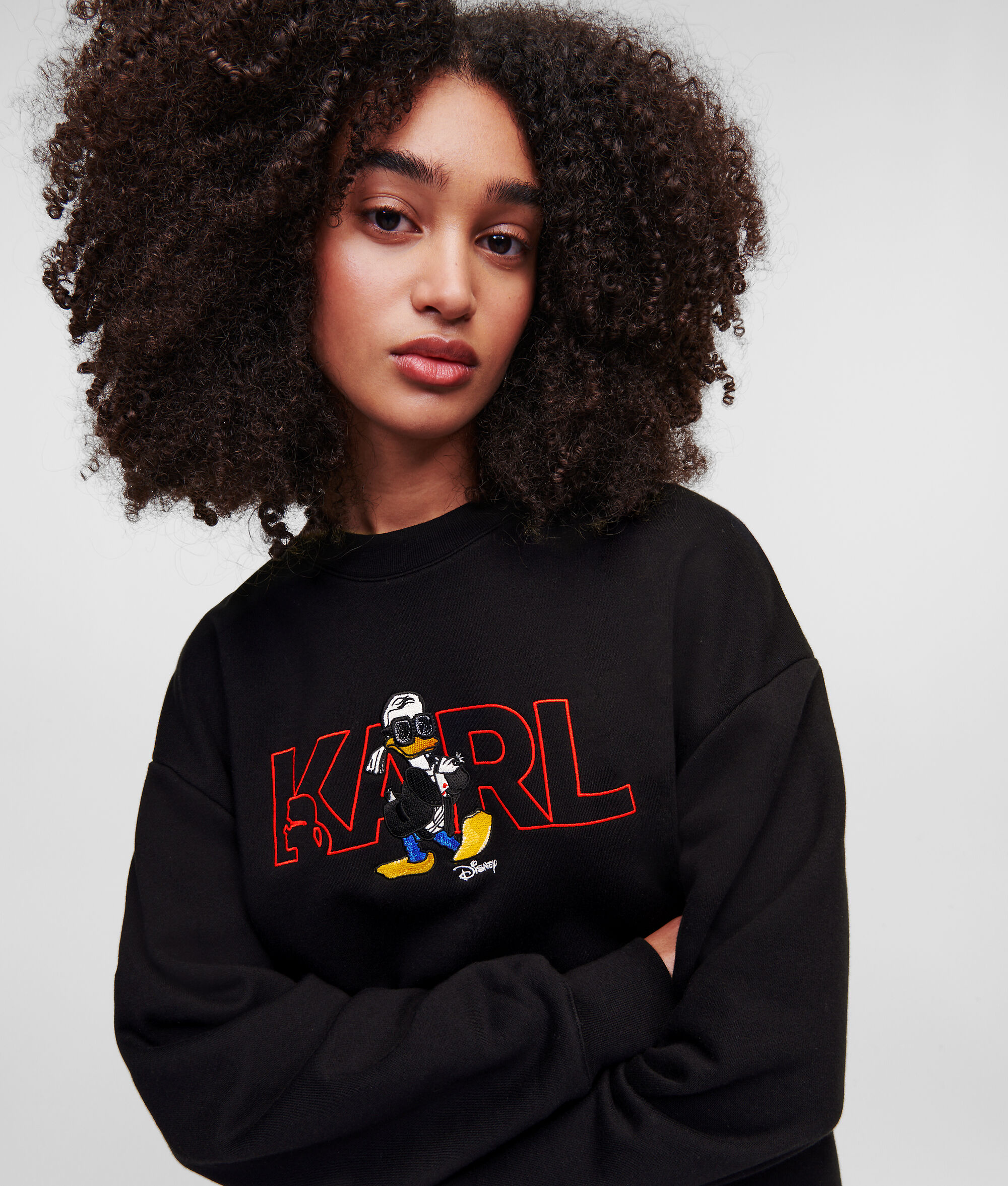 SWEAT-SHIRT À LOGO DS x KARL LAGERFELD