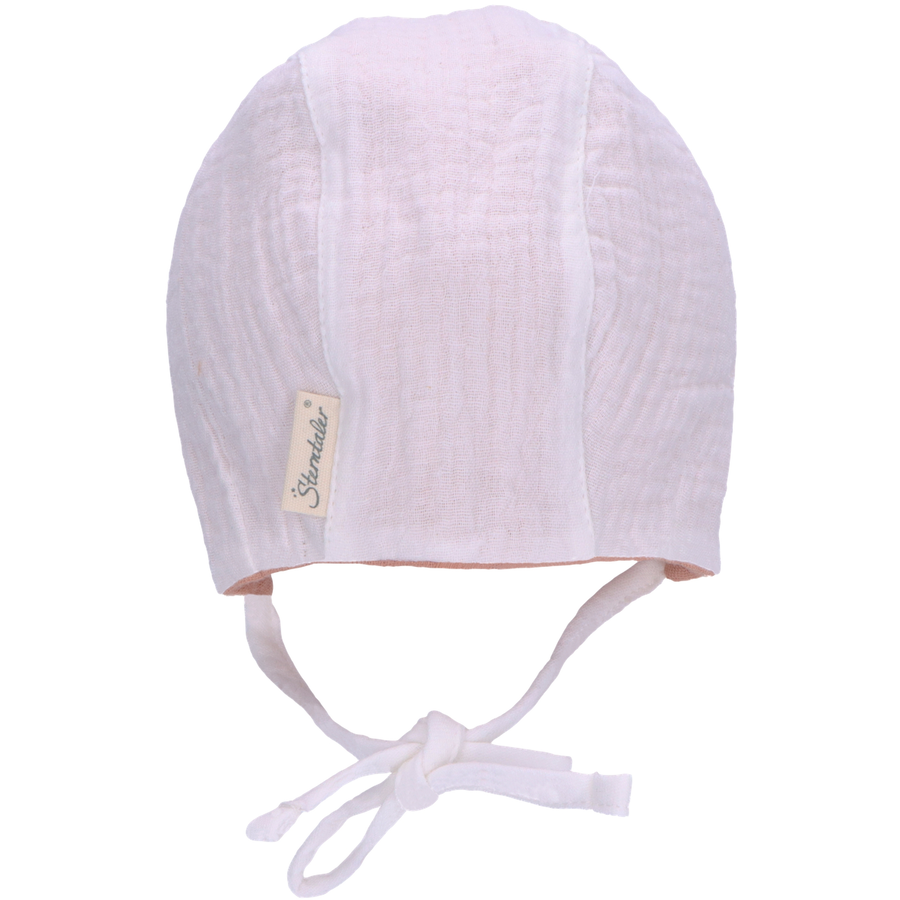 Sterntaler Wende Baby Mütze Uni braun