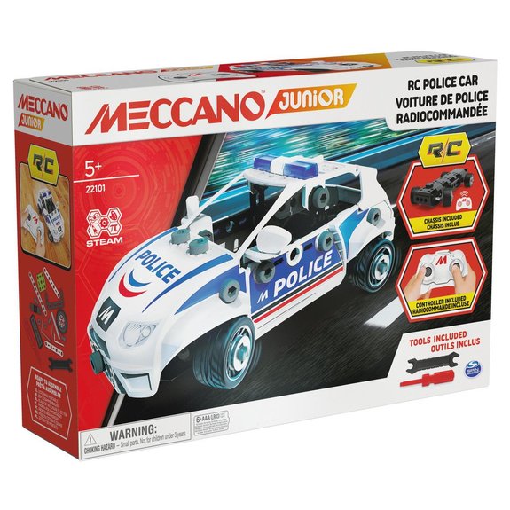 Ma voiture de police radiocommandée Meccano Junior