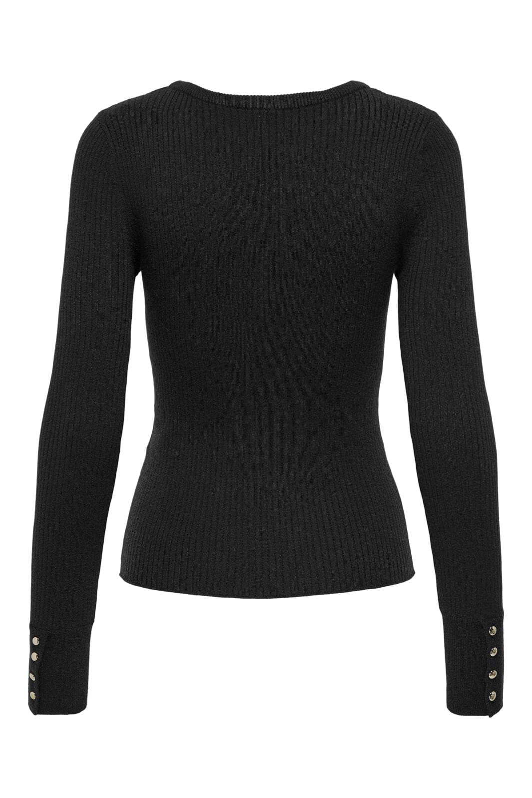 Only Onlibi Ls Rib O-Neck Cc Knt 4703798 black