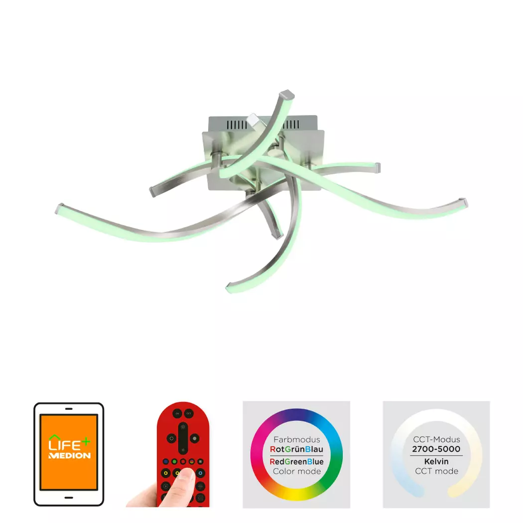 LED-Deckenleuchte LS-Swing