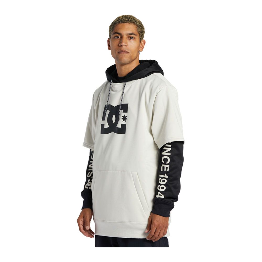 DC Shoes DRYDEN - Sweat Homme silver birch