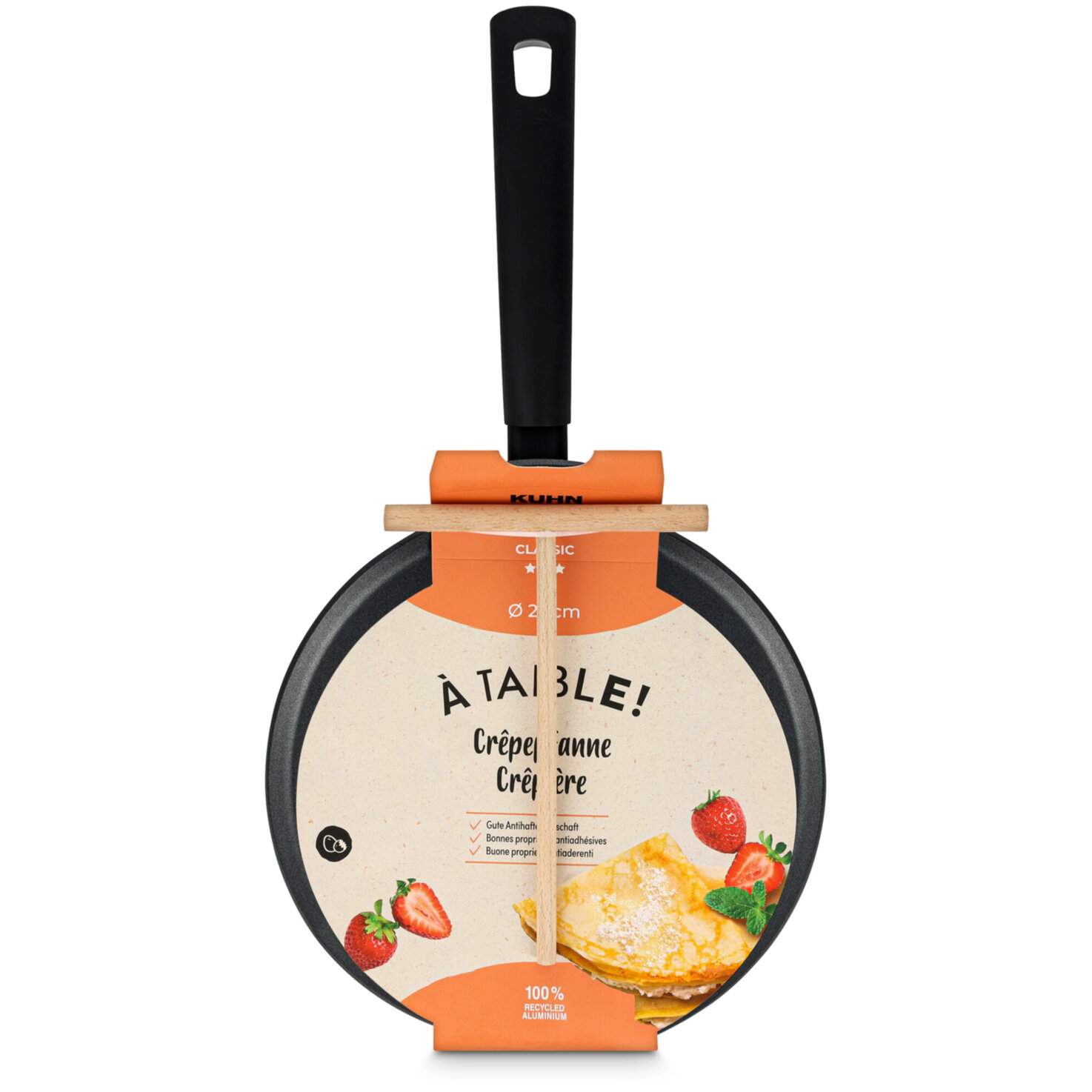 À Table! Classic Crépepfanne 24cm