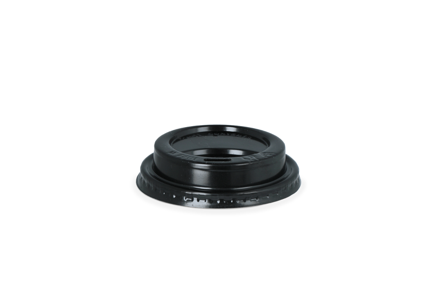 Koffiebeker deksels zwart Ø70mm
