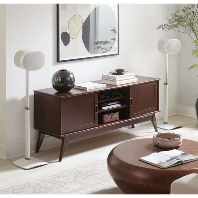 SANUS Gulvstander Justerbar for Sonos ERA 300 Par Hvid