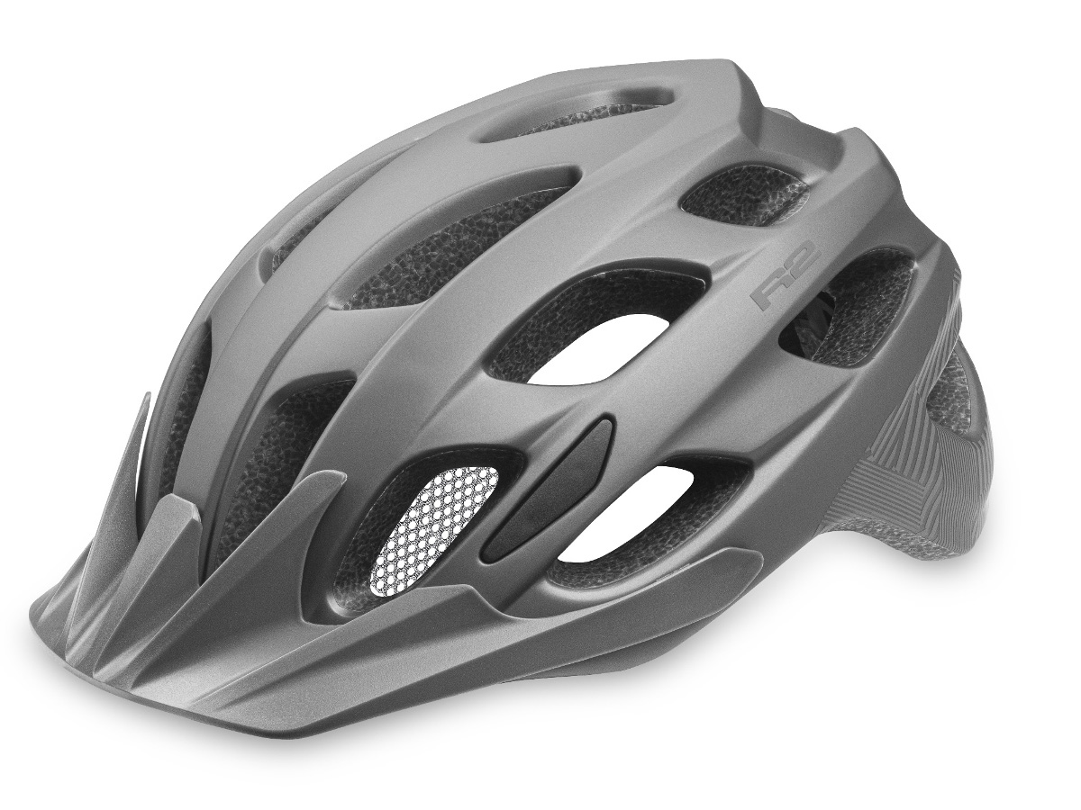 R2 Cliff Grey fietshelm - Maat M