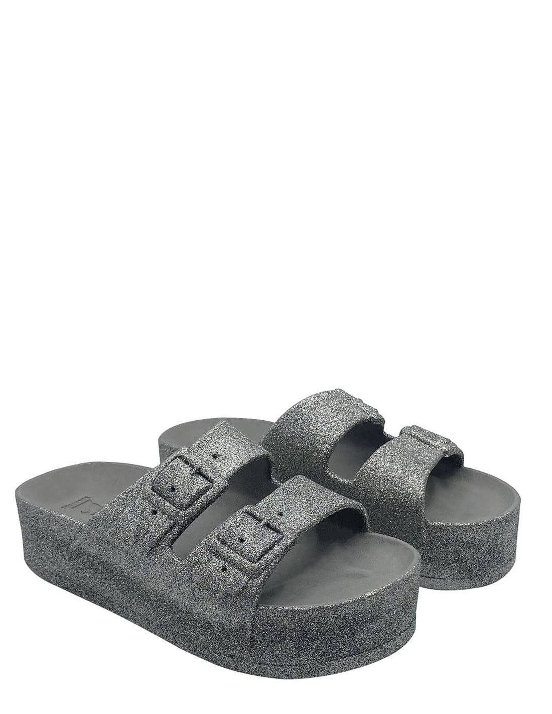 cacatoes Claquettes Compensées Femme Caipirinha Cool Grey