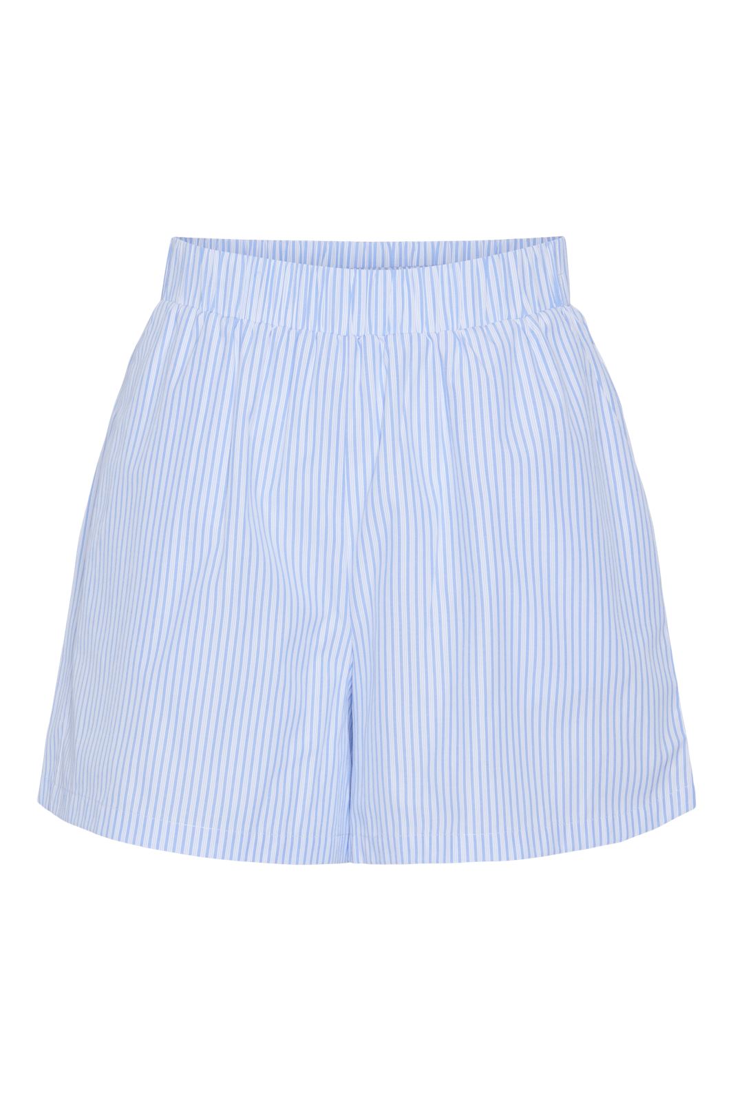 Pieces Pcholly Shorts 4648702 cornflower blue white