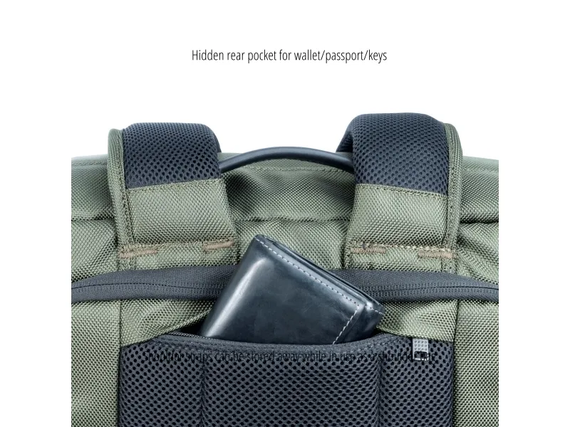 Vanguard VEO SELECT 49, Rygsæk, Alle mærker, Skulderrem, Notebook rum, Grøn