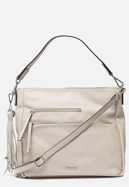 Tamaris Adele handtas beige Imitatieleer