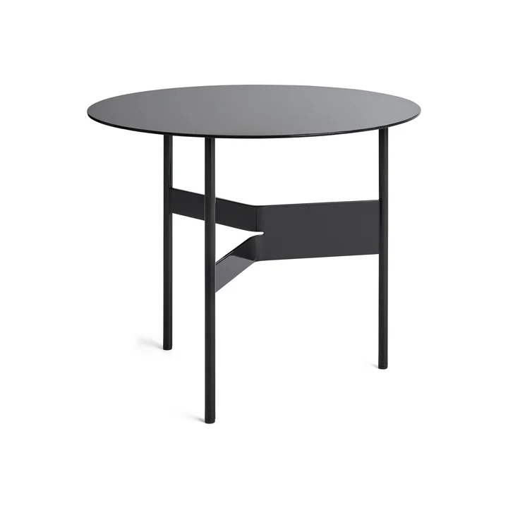 HAY - Shim Beistelltisch, Ø 54 cm, schwarz
