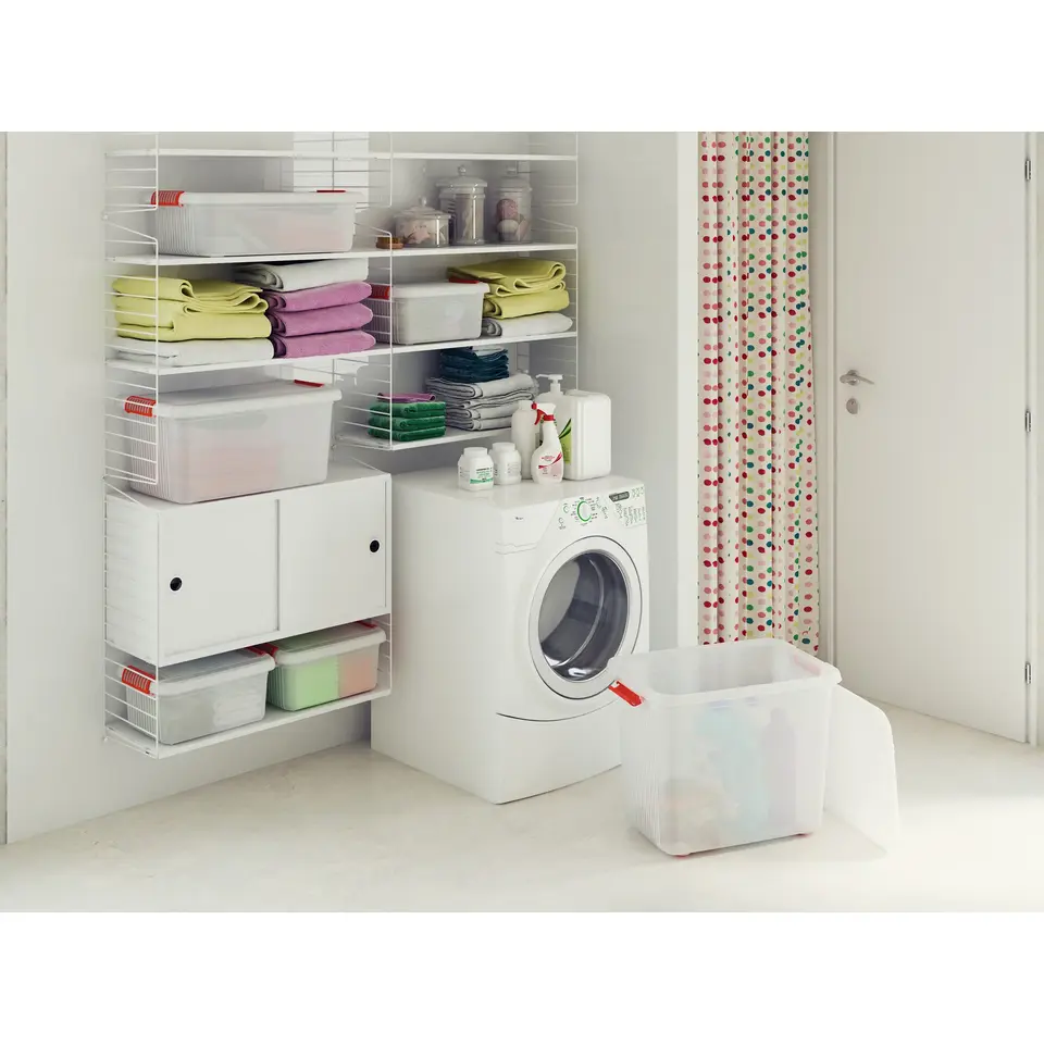 Kis K Latch Opbergbox M - 28L - transparant