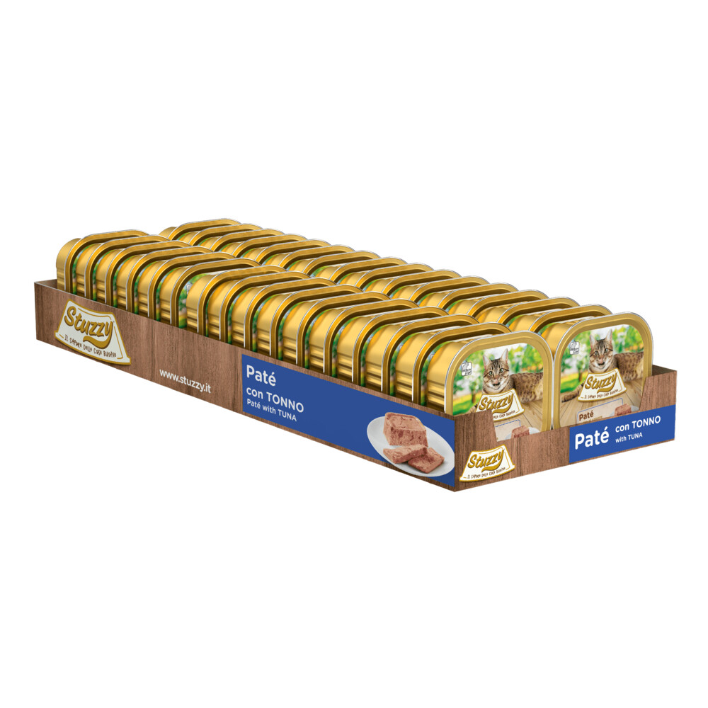 32x Stuzzy Kattenvoer Paté Tonijn100 gr