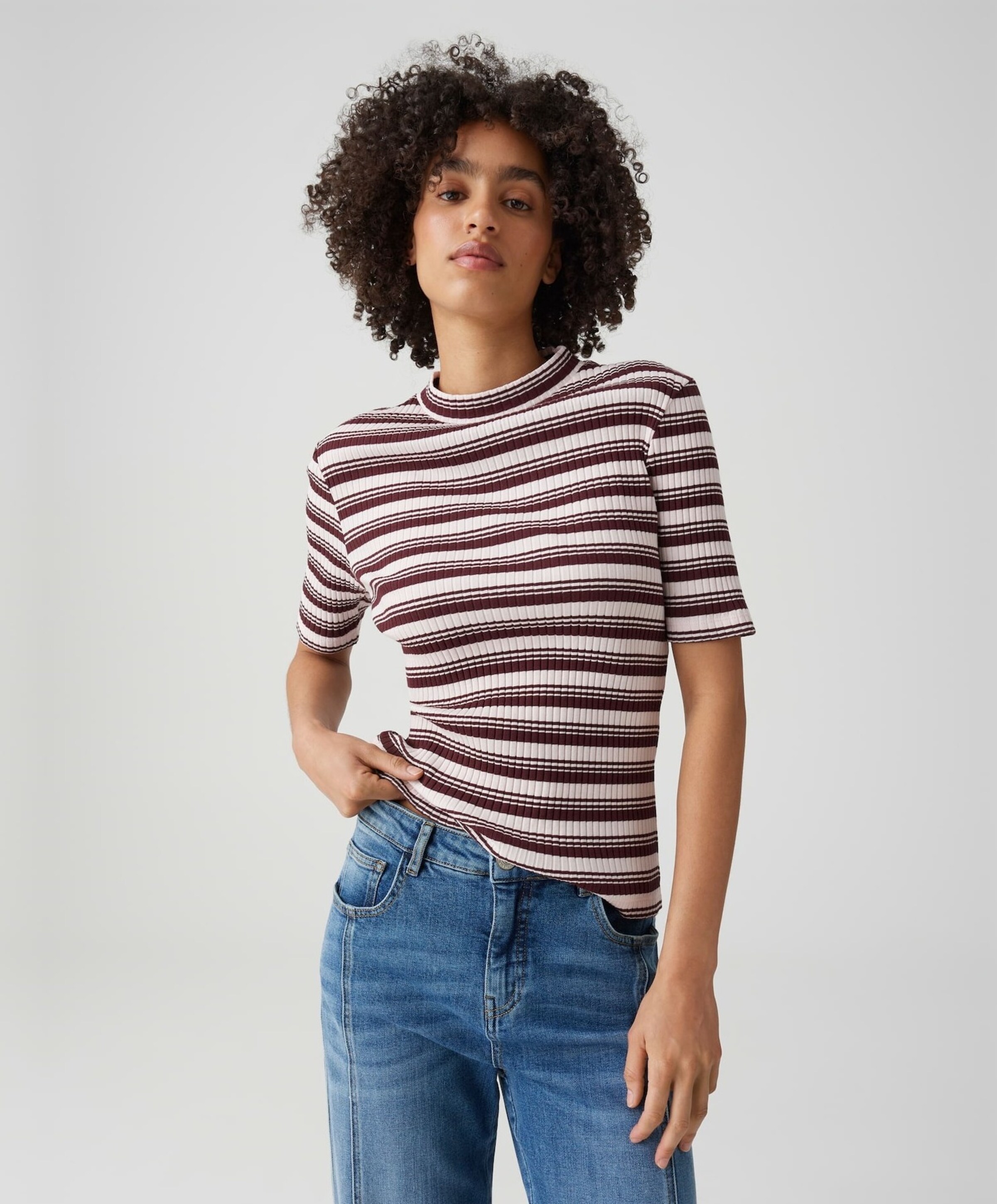 OPUS Dames T-shirt bordeaux