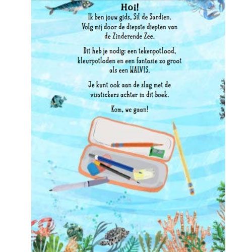 Uitgeverij lemniscaat het zinderende zee stickerboek