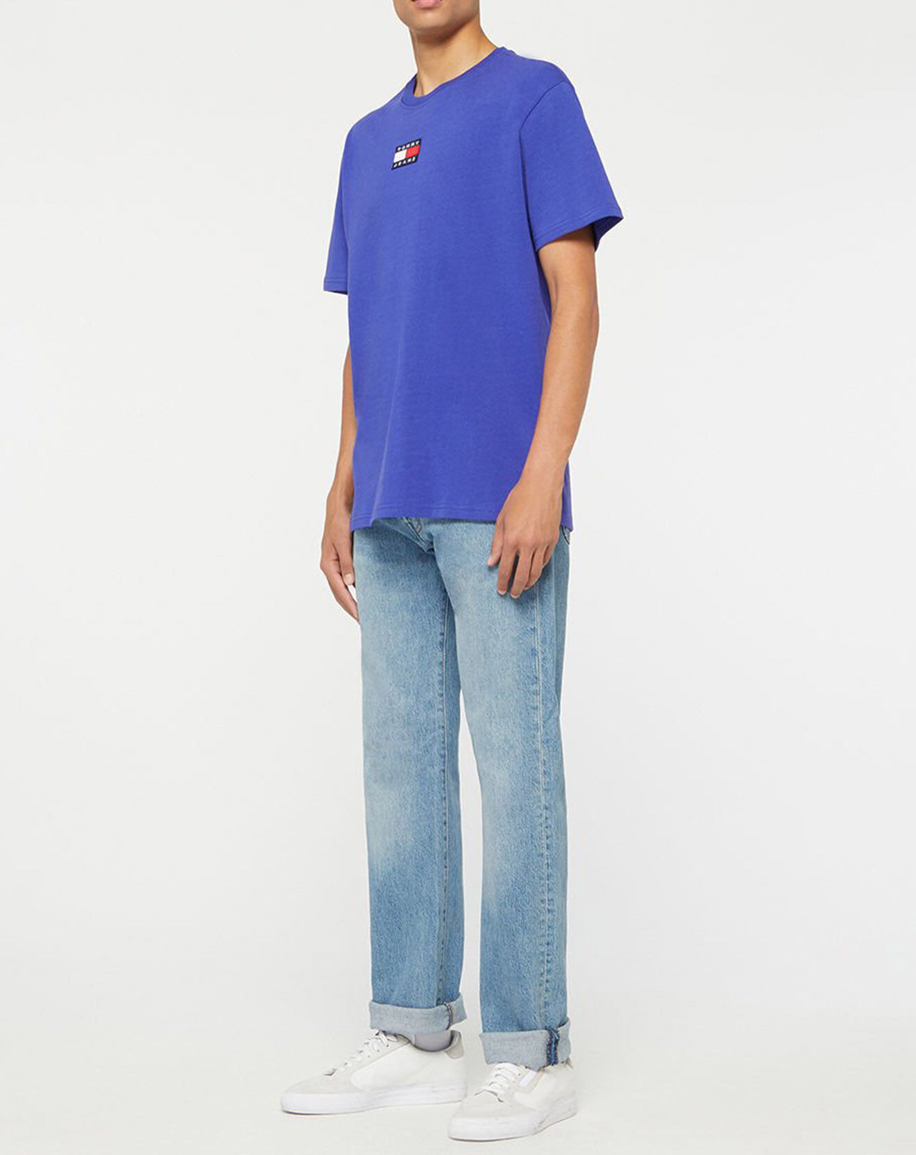 Tommy Jeans T-Shirt Tjm Tommy Badge indigo