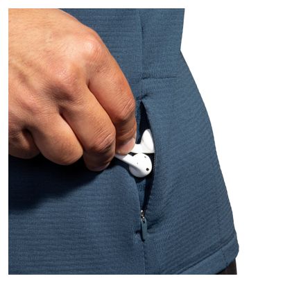 Haut thermique Brooks Notch Thermal 2.0 Bleu Homme