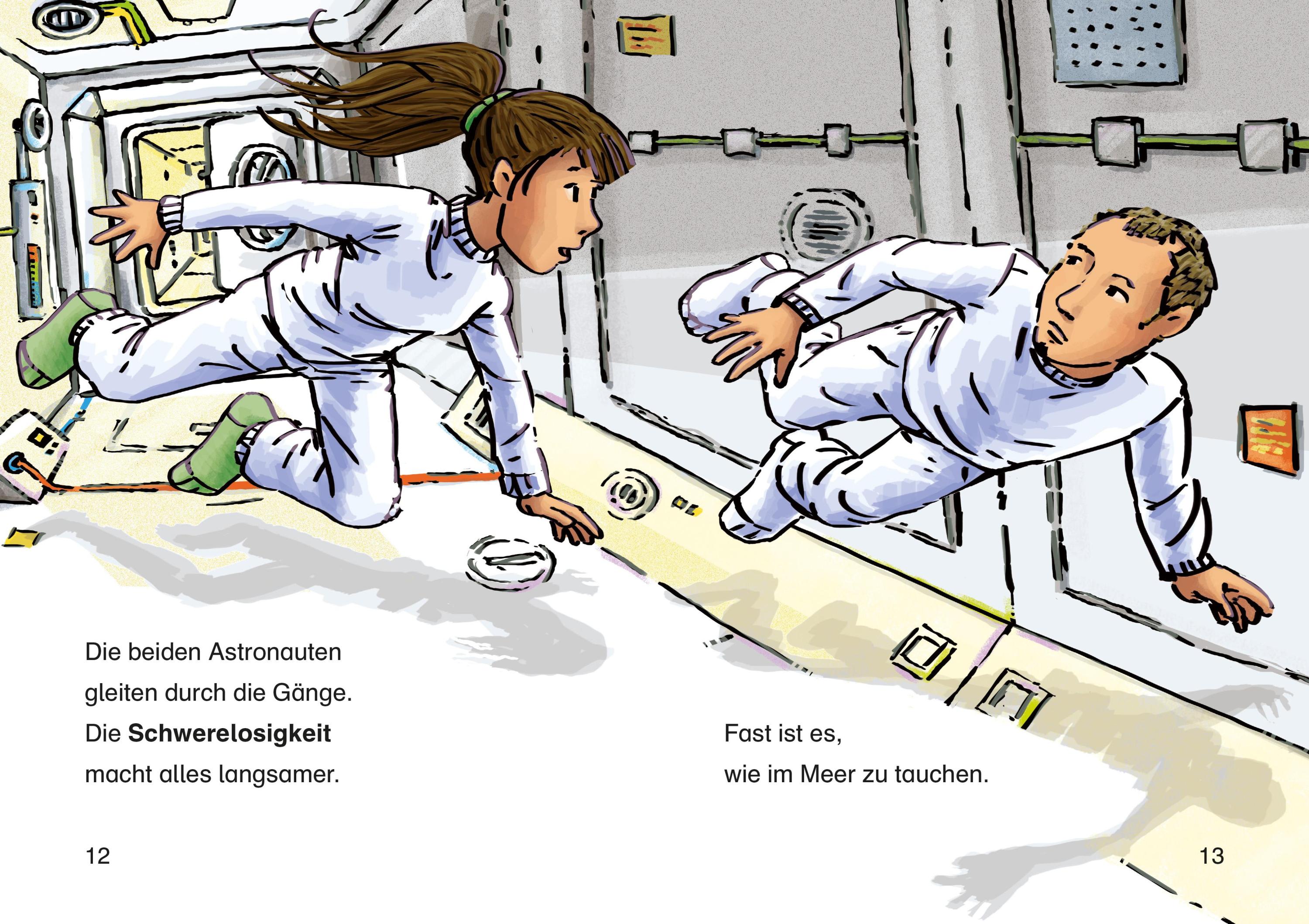 Leselöwen - Das Original / Leselöwen 1. Klasse - Alarm auf der Weltraumstation