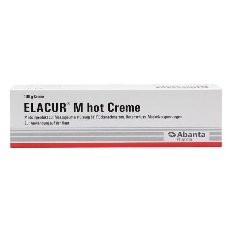 ELACUR M hot Creme, 100 g