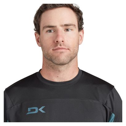 Maillot Manches Courtes Dakine Syncline Bleu/Noir