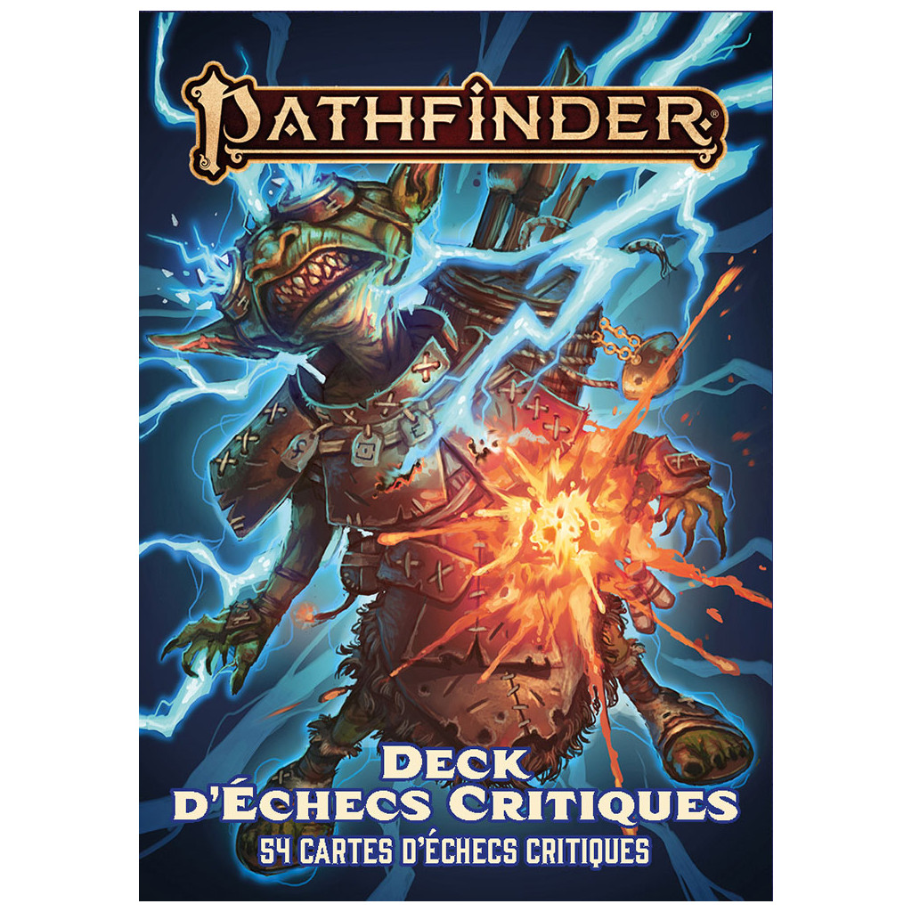 Pathfinder 2 - Deck d'Echecs Critiques