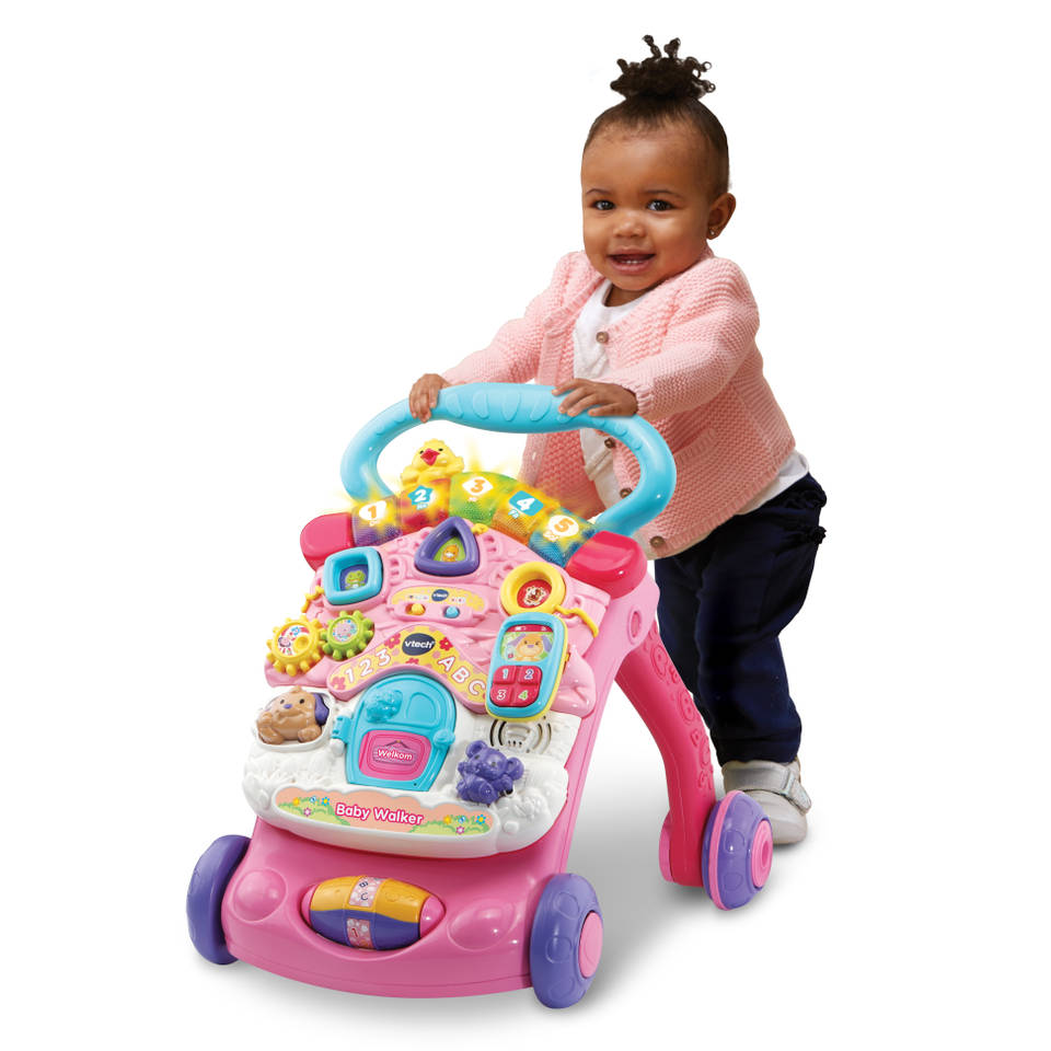 VTech Baby loopwagen - roze