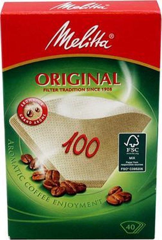 Melitta - Original - Koffiefilters - 40 Stuks - Composteerbaar
